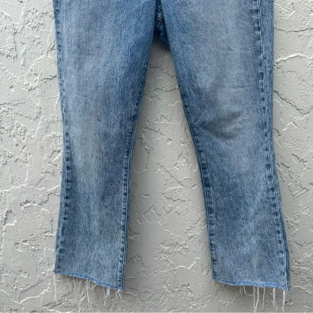 VERONICA BEARD Jeans Women 27 Carly Kick Flare High Rise Cotton_4